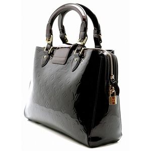 Louis Vuitton Vernis Amarant Melrose Handbag Avenue